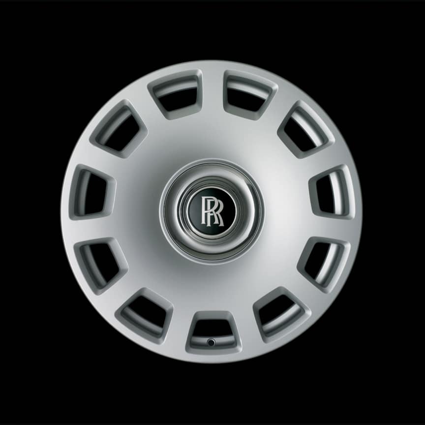 <p>Eleven spoke design and available in a matt silver and fully polished finish.</p>
