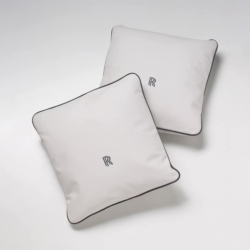 <p>Adorn the interior of your Rolls-Royce with soft, duck feather cushions trimmed in the finest leather and available in a range of colours, piping and personalised embroidery.</p>