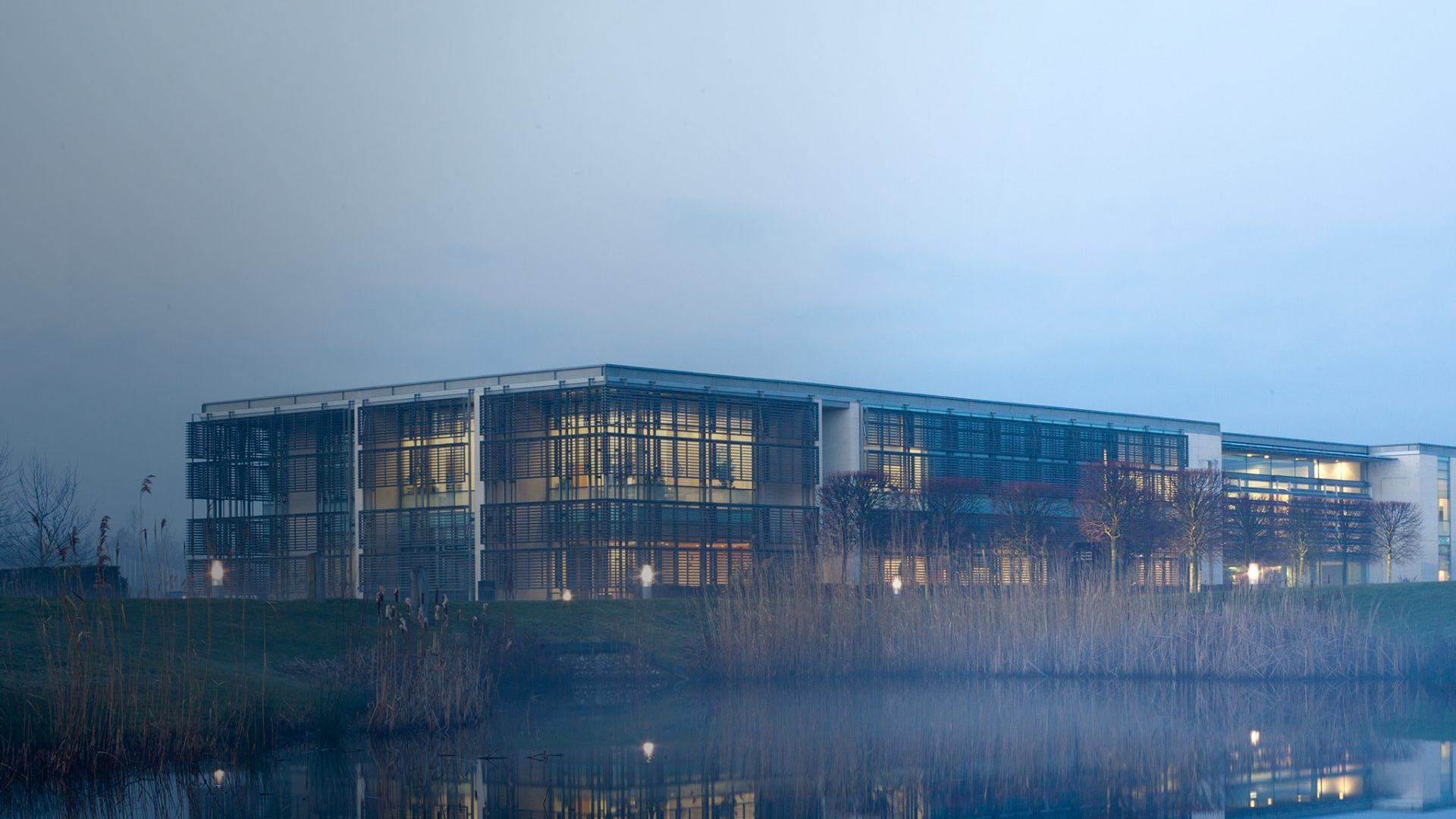 Rolls-Royce Motor Car's state-of-the-art manufacturing facility and headquarters in Goodwood