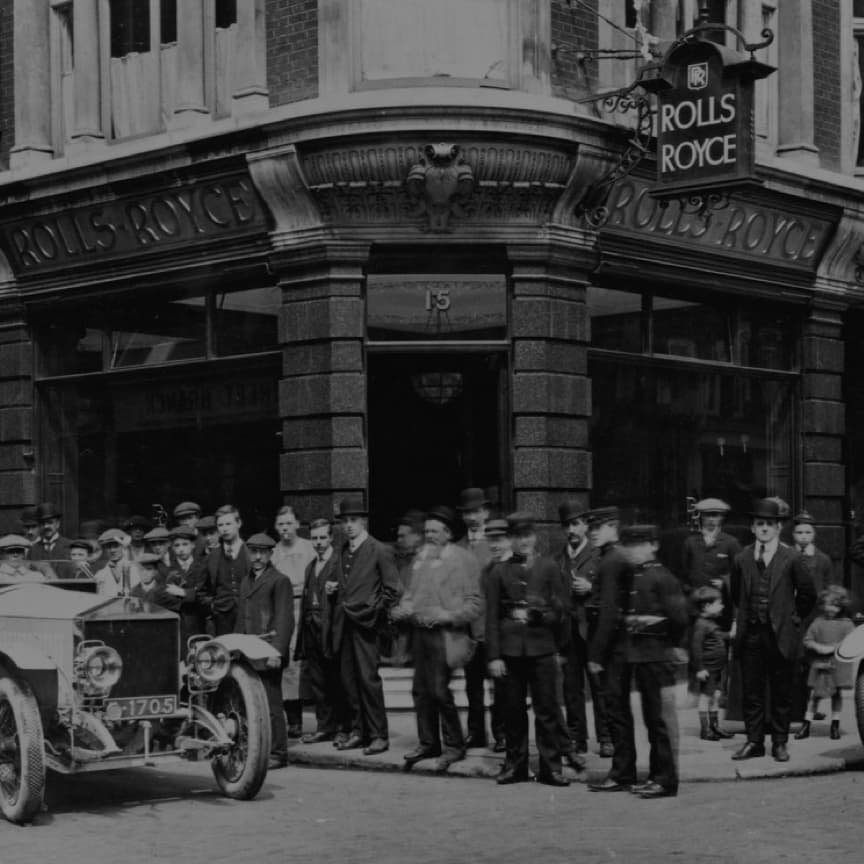 A joining of forces in 1904, forged from a shared passion for engineering and a desire to create the Best Car in the World.