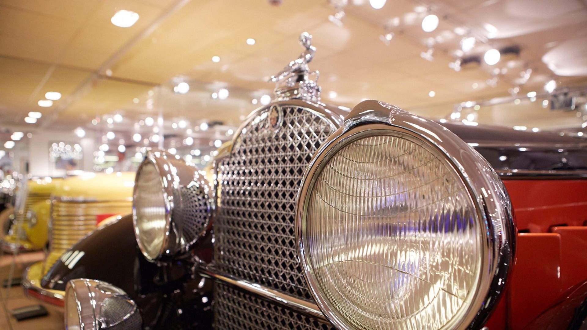 A private automobile collection including famous marques such as Alvis, Jaguar and Packard