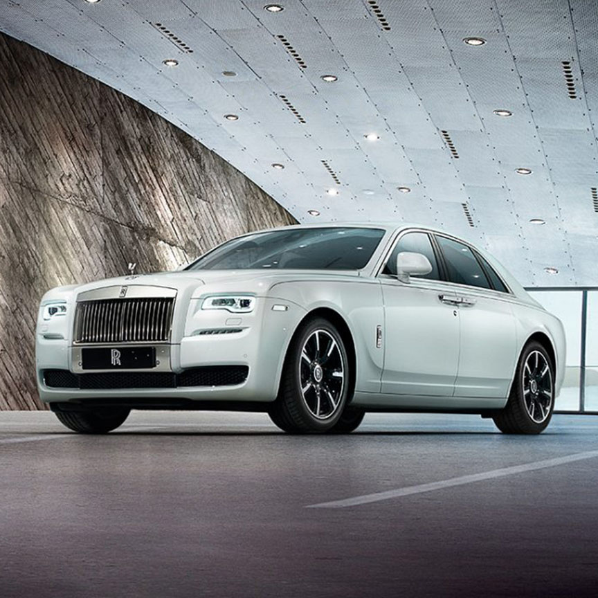 World-renowned artists reveal their creative spaces to an elite selection of guests at the Rolls-Royce Motor Cars European Art Drive.