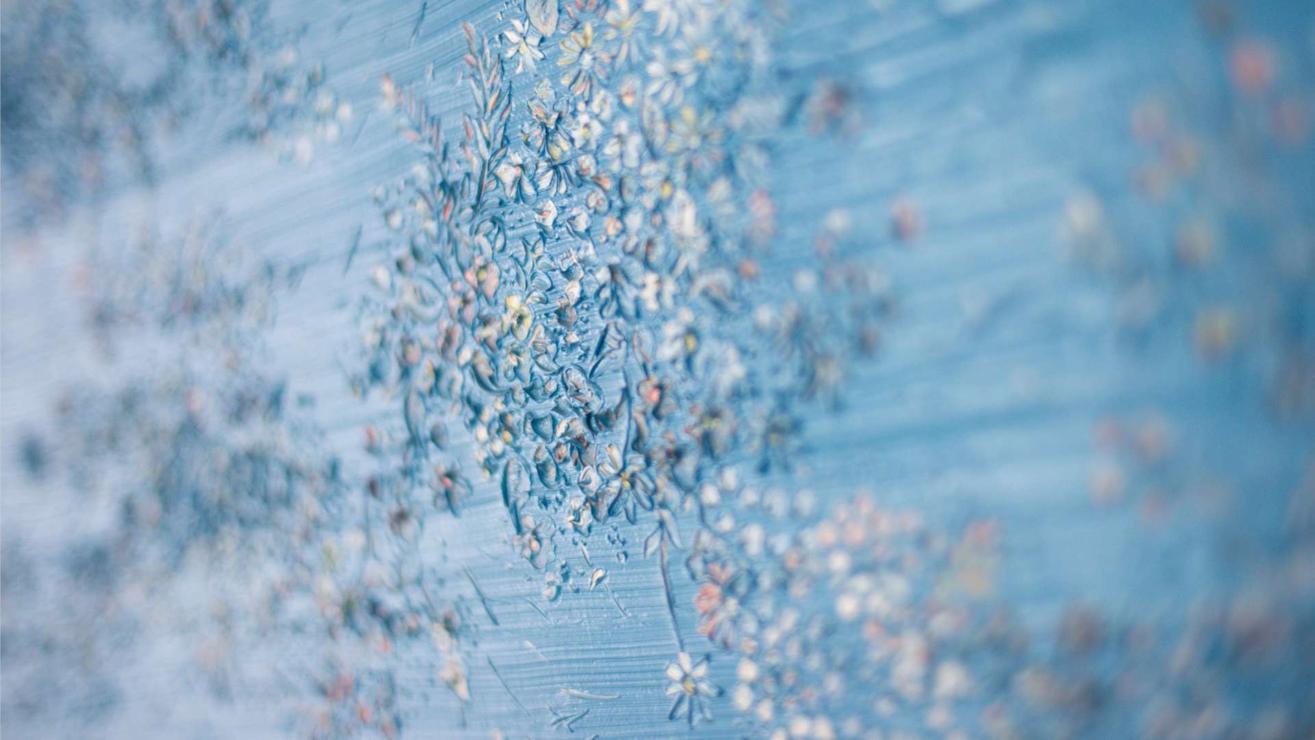 A close up of Liang Yanwei's Bespoke artwork for a Phantom Gallery