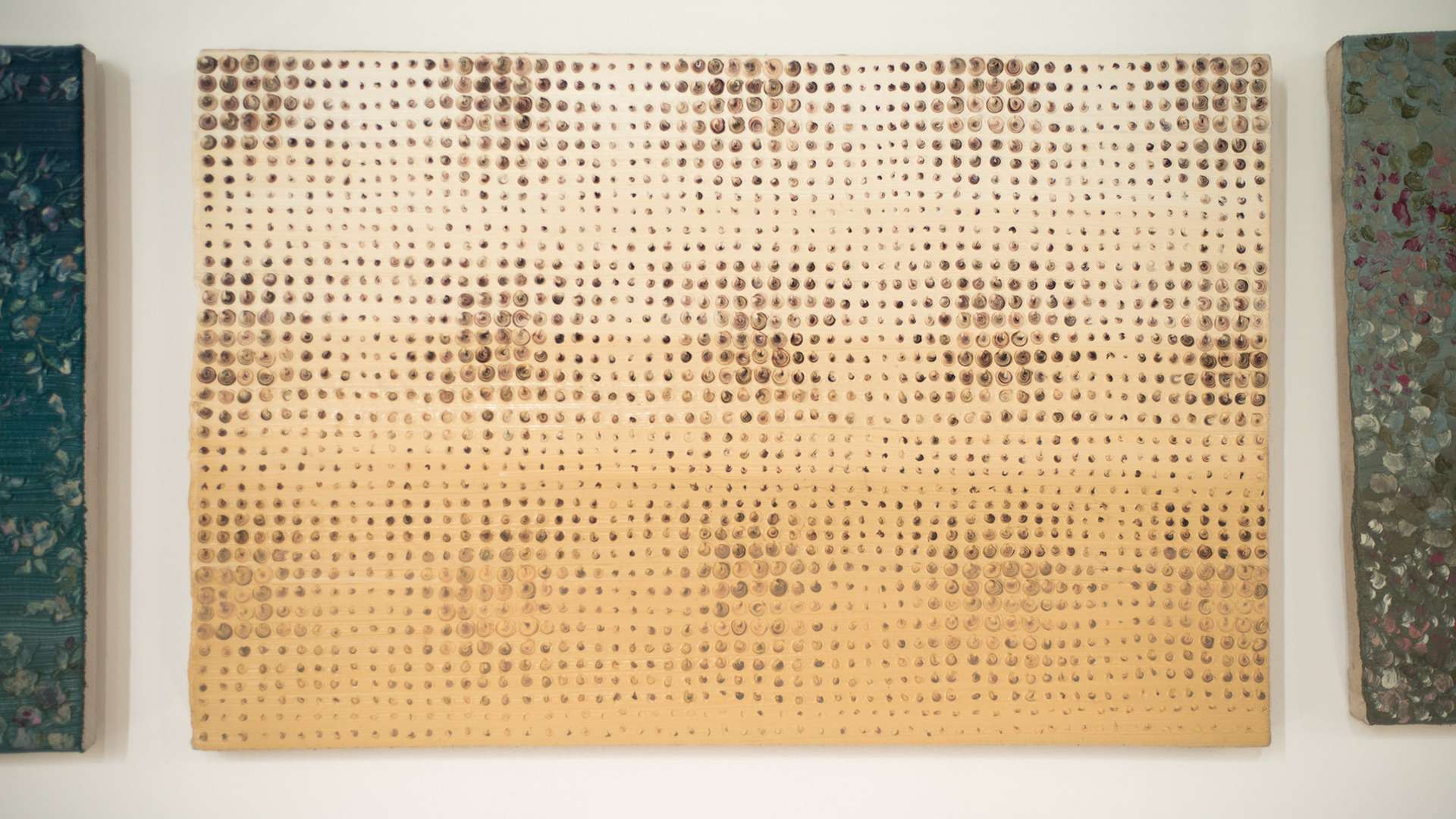 A close up of Chinese artist Liang Yanwei's process in creating a Bespoke Phantom Gallery