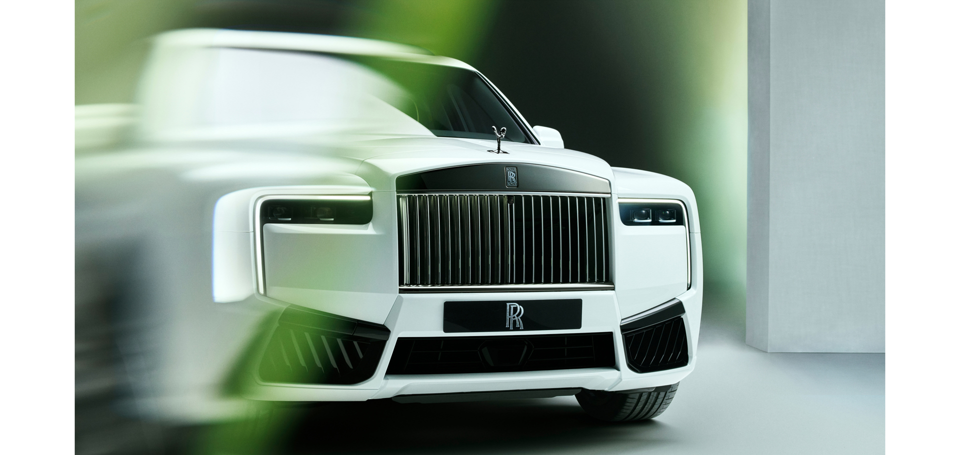 Front of the Black Badge Cullinan Series II